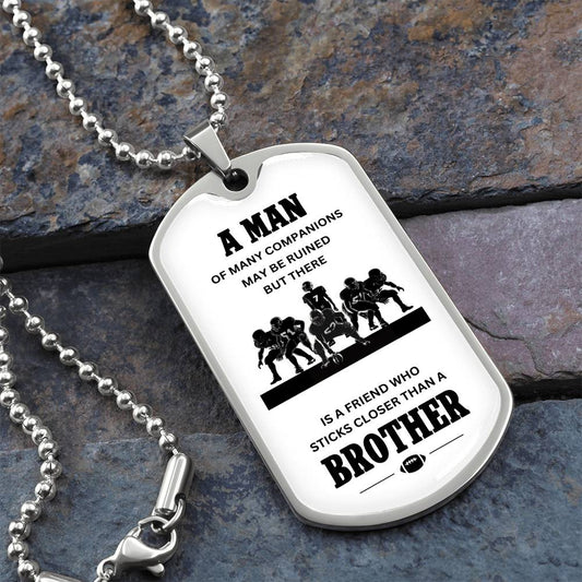 Sticks Closer Than A Brother | Gridiron Team Brotherhood | Gift