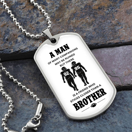 Sticks Closer Than A Brother | Gridiron Brotherhood | Defensive Duo | Gift