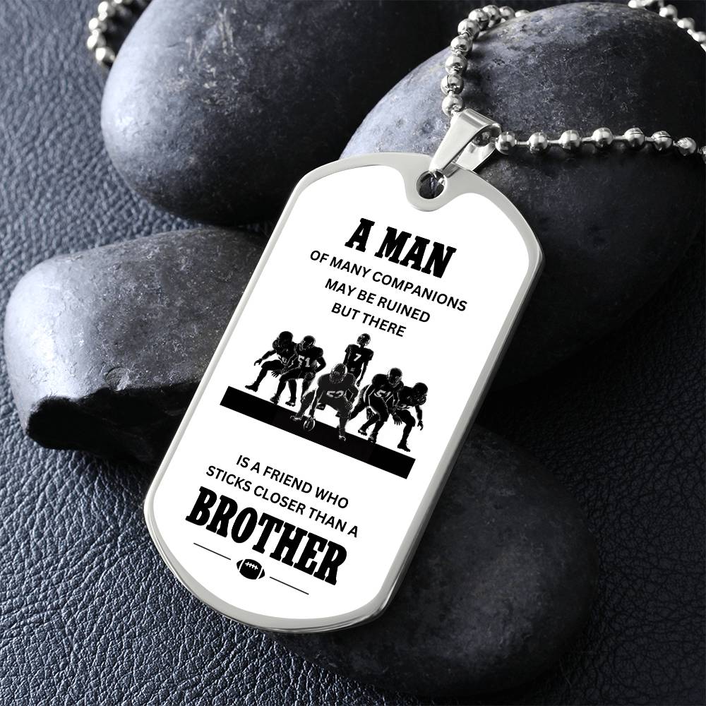 Sticks Closer Than A Brother | Gridiron Team Brotherhood | Gift