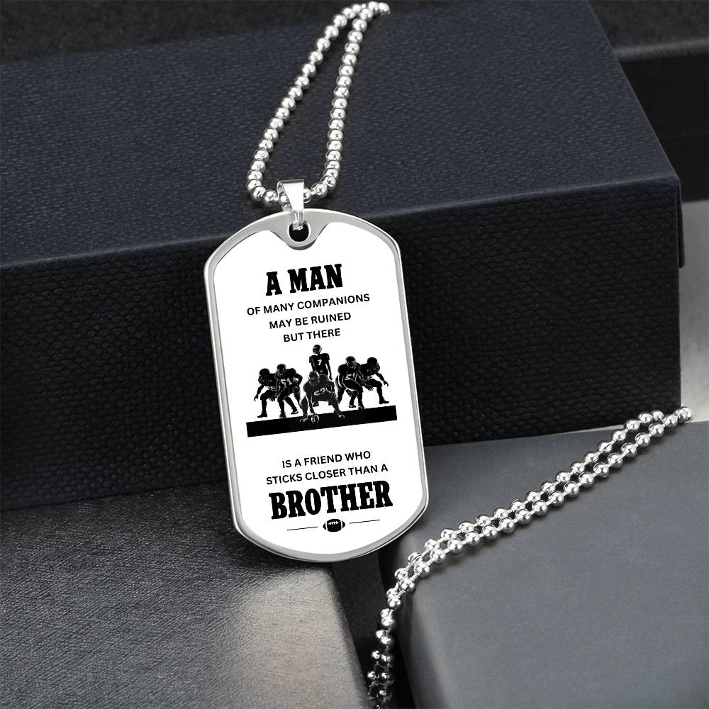 Sticks Closer Than A Brother | Gridiron Team Brotherhood | Gift