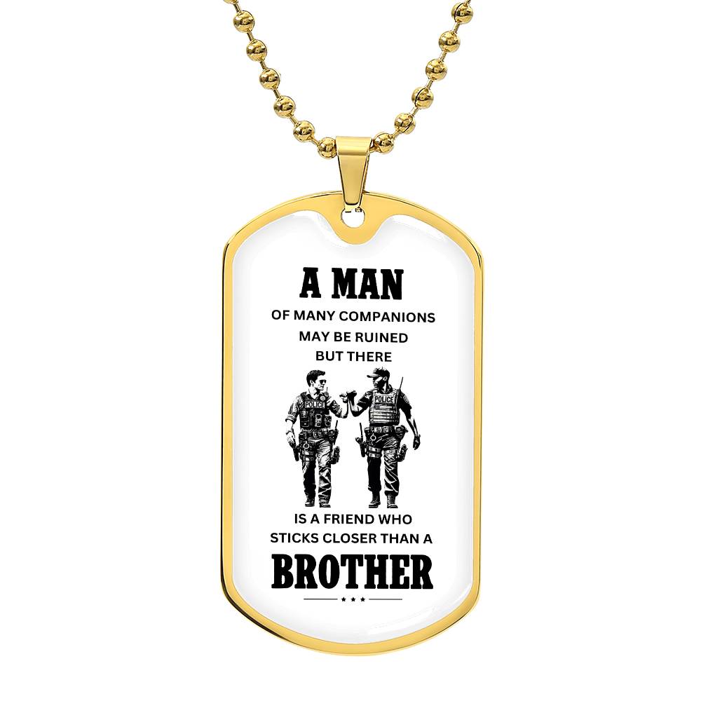 Sticks Closer Than A Brother | Brothers In Blue | Gift