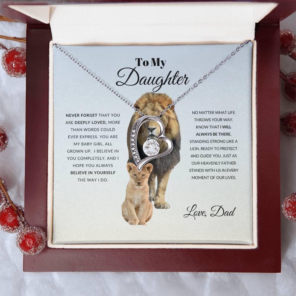 To My Daughter | The Forever Love Necklace | Gift