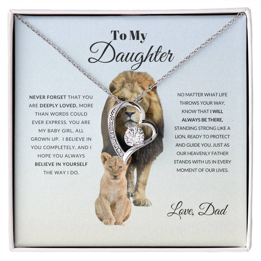 To My Daughter | The Forever Love Necklace | Gift