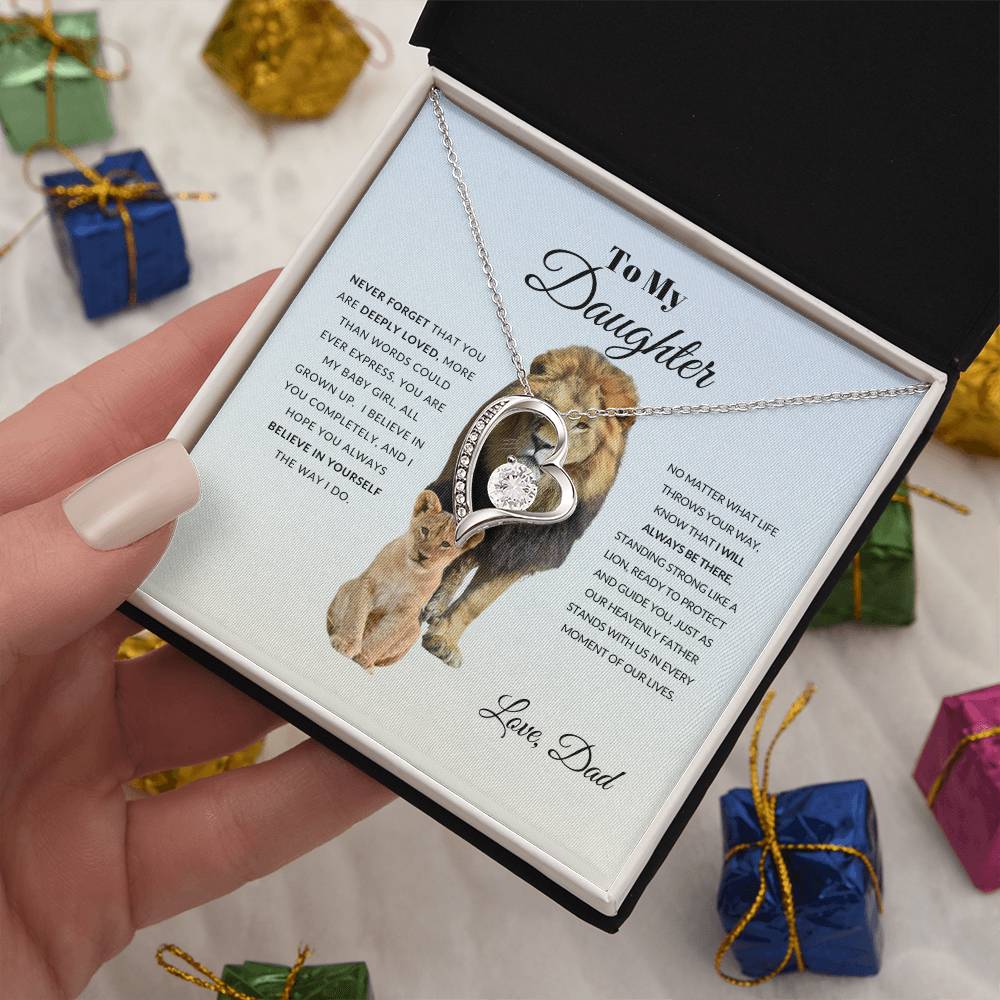 To My Daughter | The Forever Love Necklace | Gift