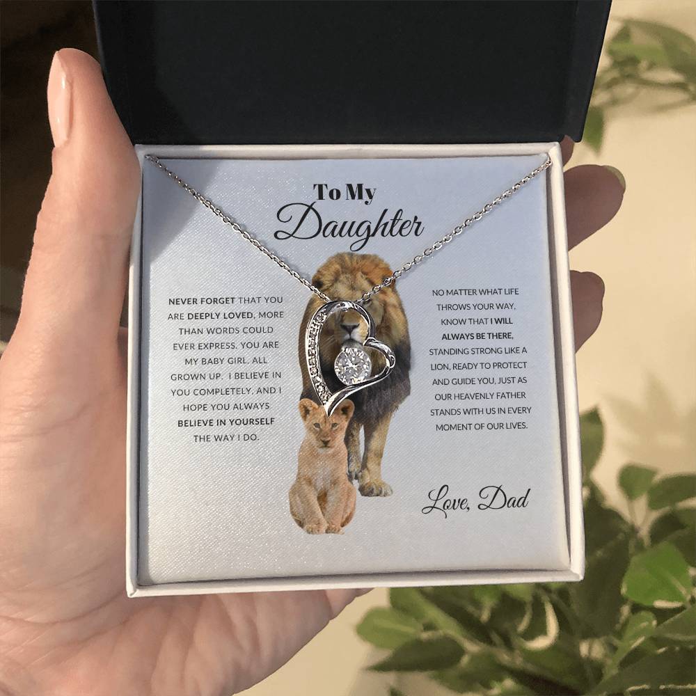 To My Daughter | The Forever Love Necklace | Gift