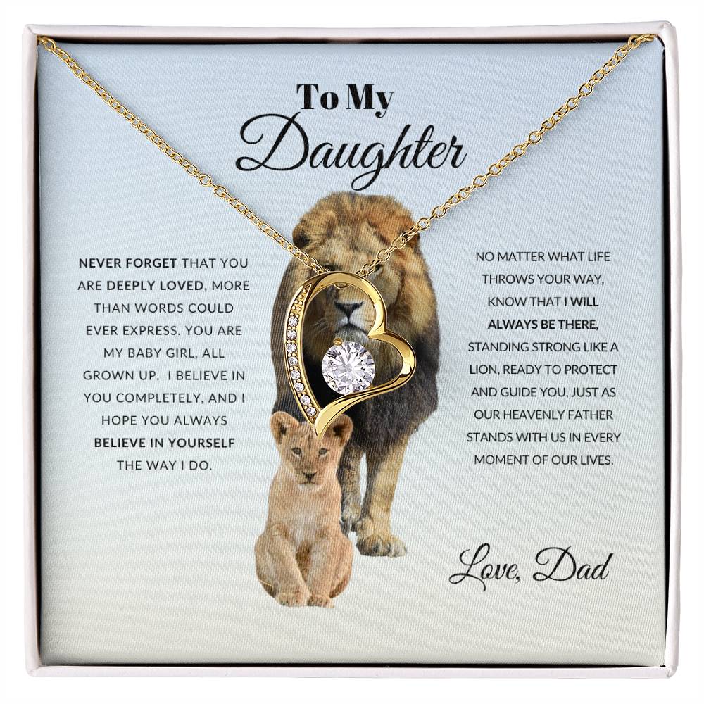 To My Daughter | The Forever Love Necklace | Gift