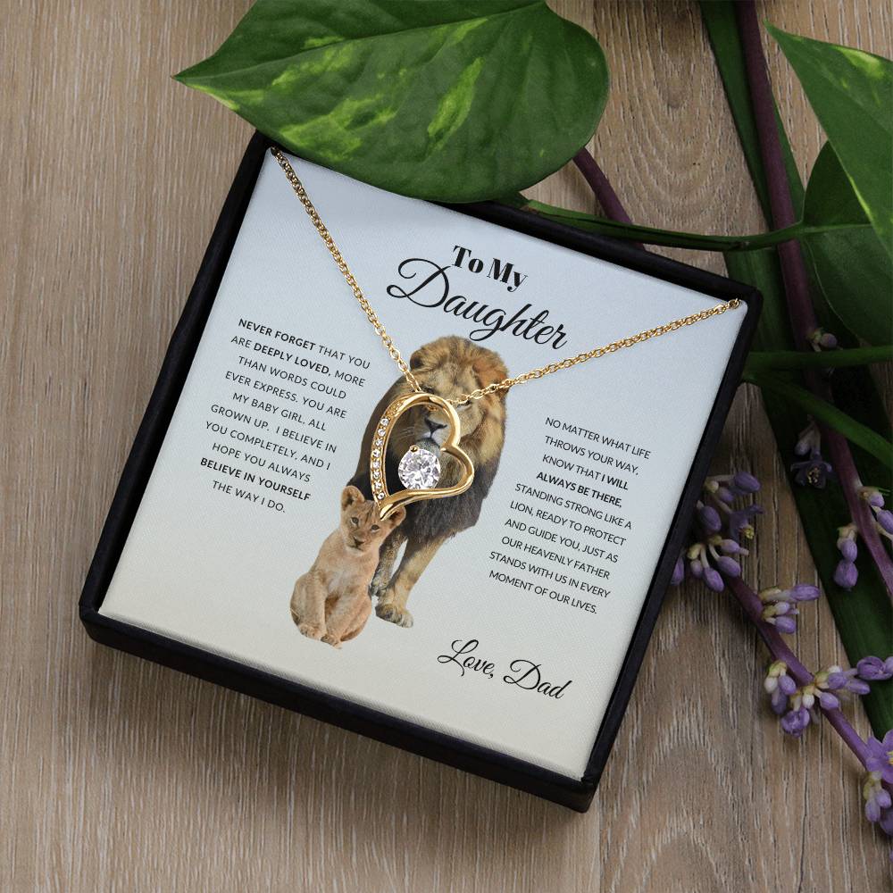 To My Daughter | The Forever Love Necklace | Gift