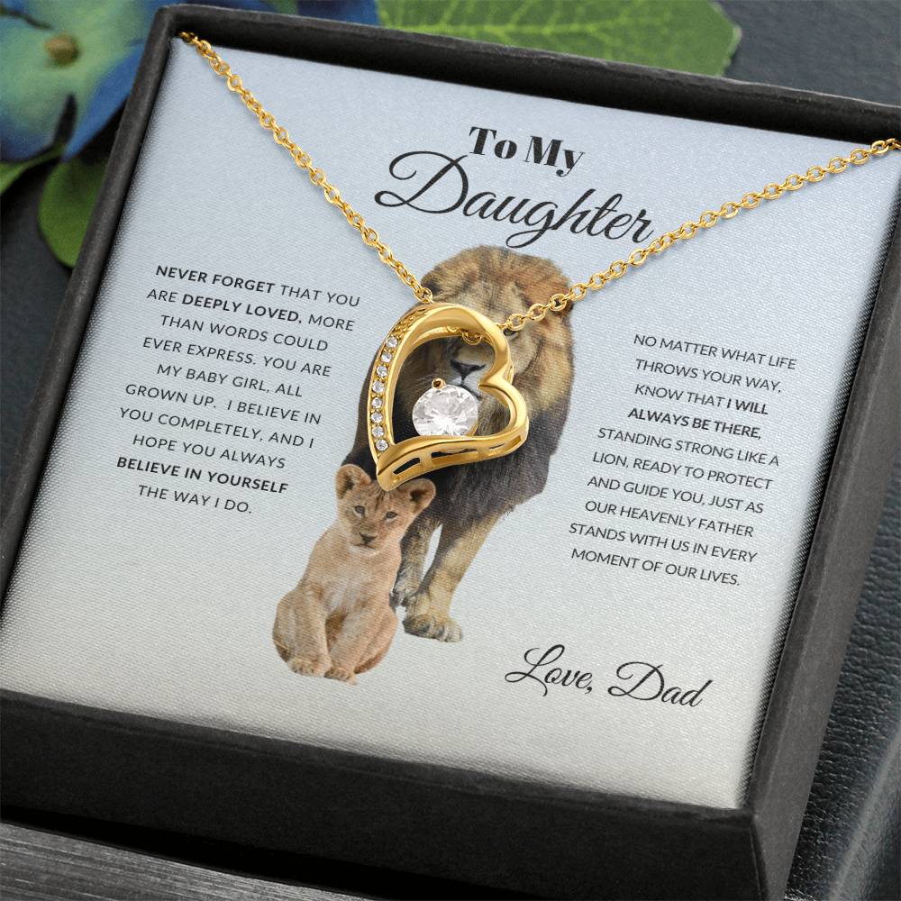 To My Daughter | The Forever Love Necklace | Gift